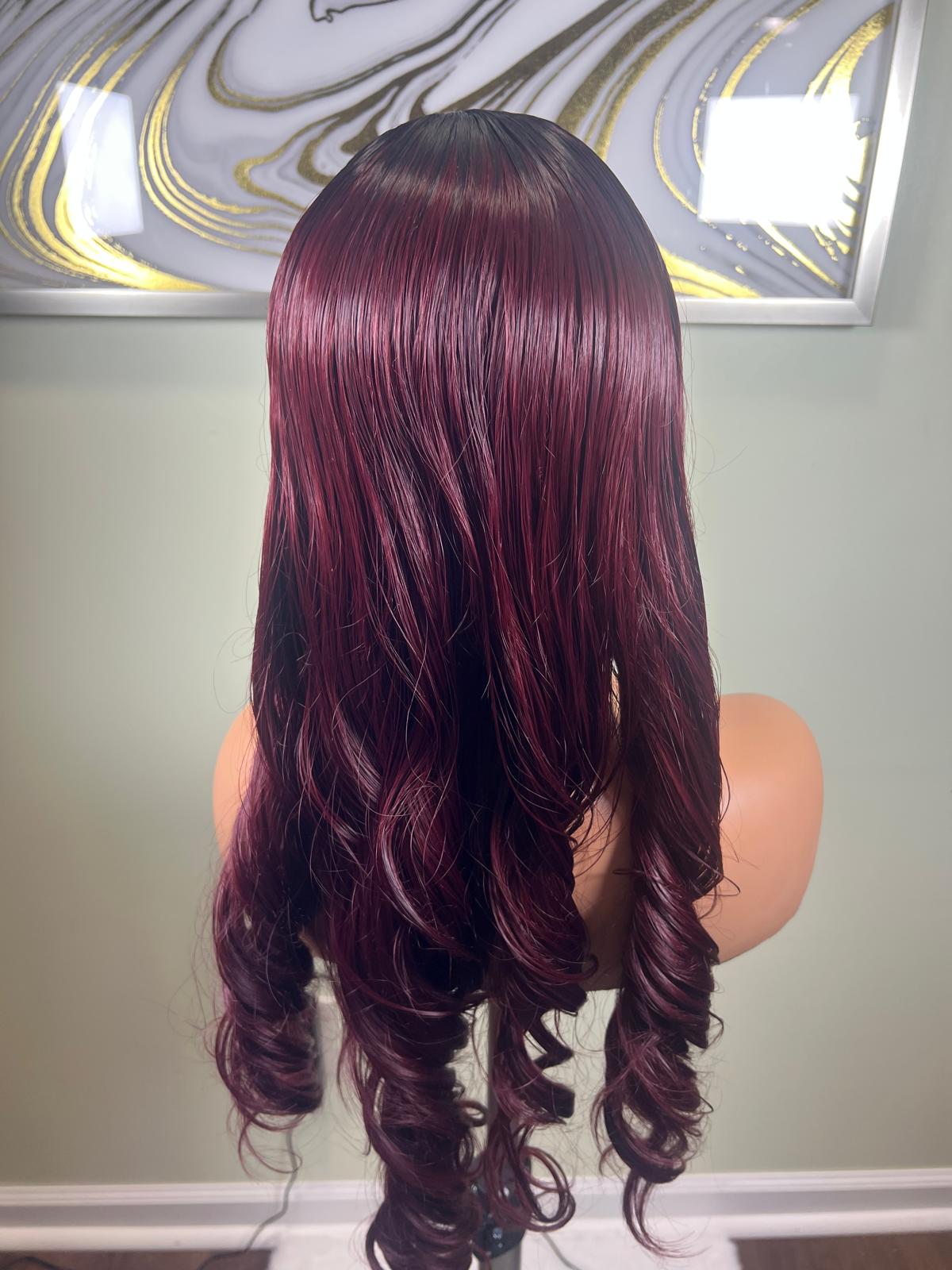 Two Tone Bouncy Curly